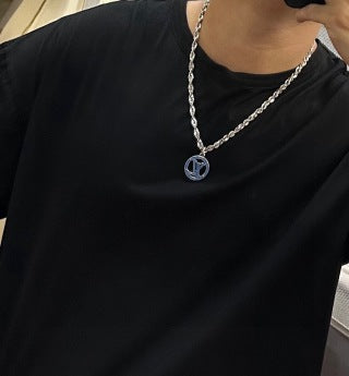 Louis Vuitton Monogram Orbit Pendant Necklace