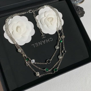 Chanel Camellia Pearl Statement Necklace – Elegant Luxury Fashion Jewelry
