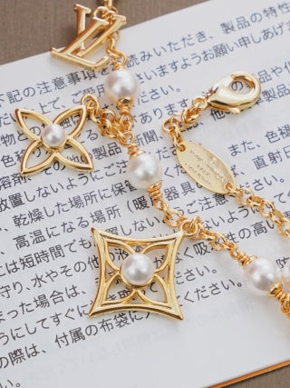 Louis Vuitton Blossom Pearl Charm Bracelet