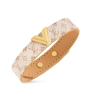 Louis Vuitton Monogram Silk Wrap Bracelet