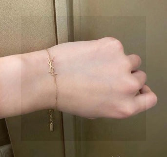 YSL Cassandre Minimal Chain Bracelet