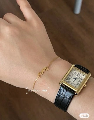 YSL Cassandre Minimal Chain Bracelet