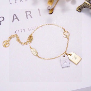 Louis Vuitton Duo Tag Charm Bracelet