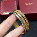 CARTIER Rosavelle Diamond Screw Bangle