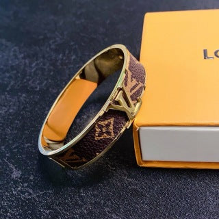 Louis Vuitton Monogram Shadow Cuff Bracelet
