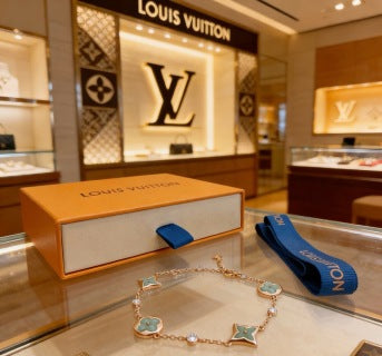 Louis Vuitton Turquoise Blossom Star Charm Bracelet