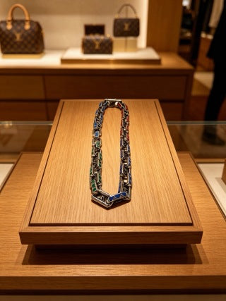 Louis Vuitton Prism Link Statement Necklace