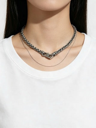 Louis Vuitton Interlock V Chain Necklace