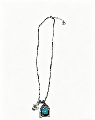 Louis Vuitton Azure Emblem Pendant Necklace