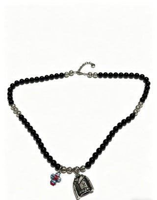 Louis Vuitton Midnight Pearl Pendant Necklace