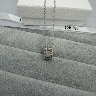 Dior La Rose Dior Medallion Pendant Necklace