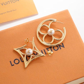 Louis Vuitton Blossom Orbit Drop Earrings