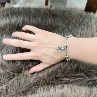 Louis Vuitton Butterfly Lock Link Bracelet