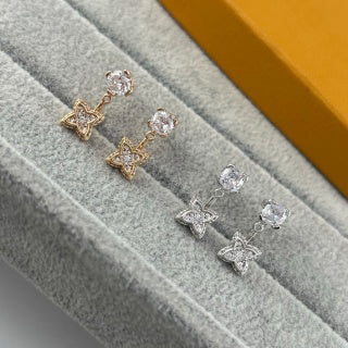 Louis Vuitton Blossom Star Drop Stud Earrings