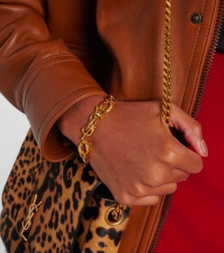 YSL Cassandre Chain Link Bracelet