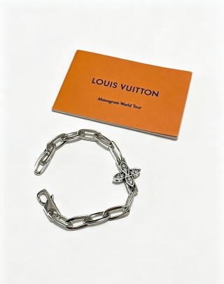 Louis Vuitton Butterfly Link Chain Bracelet