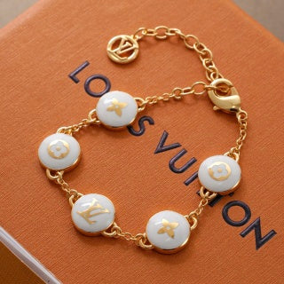 Louis Vuitton Blossom Pearl Monogram Charm Bracelet