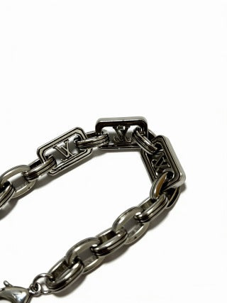 Louis Vuitton Interlock Chain Cuff Bracelet