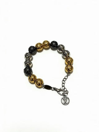 Louis Vuitton Midnight Pearl Bead Charm Bracelet