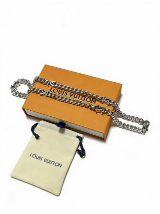Louis Vuitton Shadow Link Chain Necklace