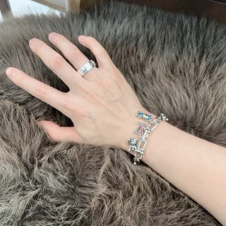 Louis Vuitton Blossom Multi Charm Link Bracelet
