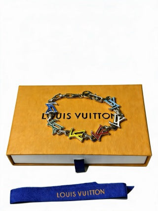 Louis Vuitton Colorful LV Monogram Link Bracelet