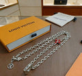 Louis Vuitton Blossom Monogram Chain Bracelet Necklace