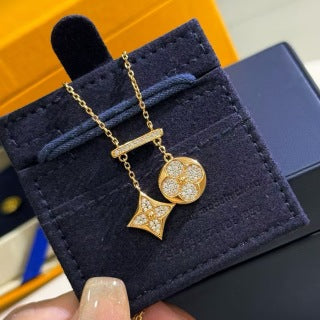 Louis Vuitton Blossom Duo Pendant Necklace