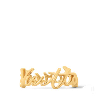 Louis Vuitton Script Logo Open Band Ring