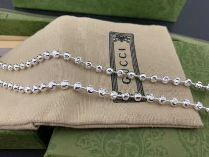 Gucci GG Circle Lock Chain Necklace