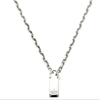 Gucci Padlock Tag Link Chain Necklace