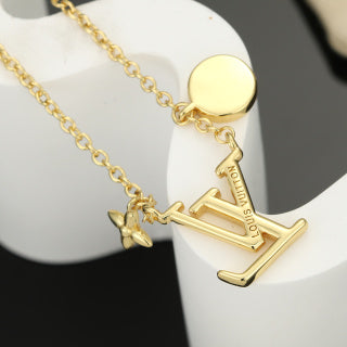 Louis Vuitton Blossom Pearl Initial Necklace